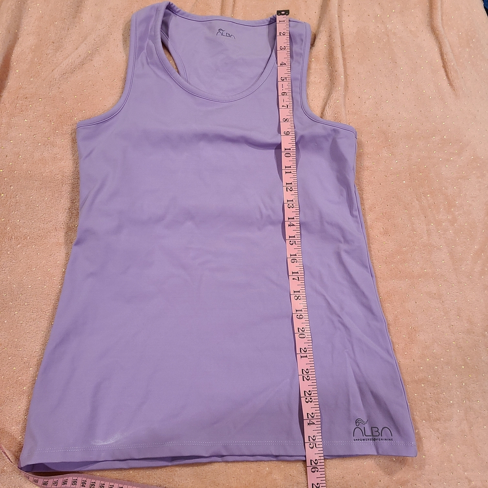 Alba Lavender Compression Tank Top - Picture 4 of 4